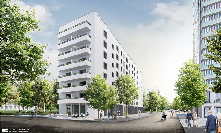 Visualisierung Neubau Berolinastraße
