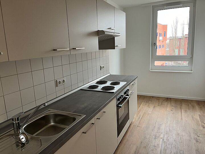 Innenansicht Küche mit Fenster Quedlinburger Straße 45 Charlottenburger-Wilmersdorf