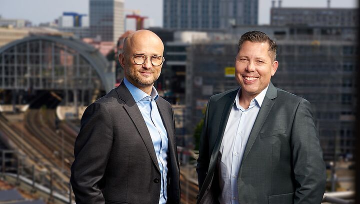 Steffen Helbig und Lars Dormeyer, Geschäftsführung der WBM