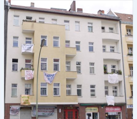 Außenansicht der neu erworbenen Wohnungen in der Luxemburger Straße 31 in Berlin-Wedding
